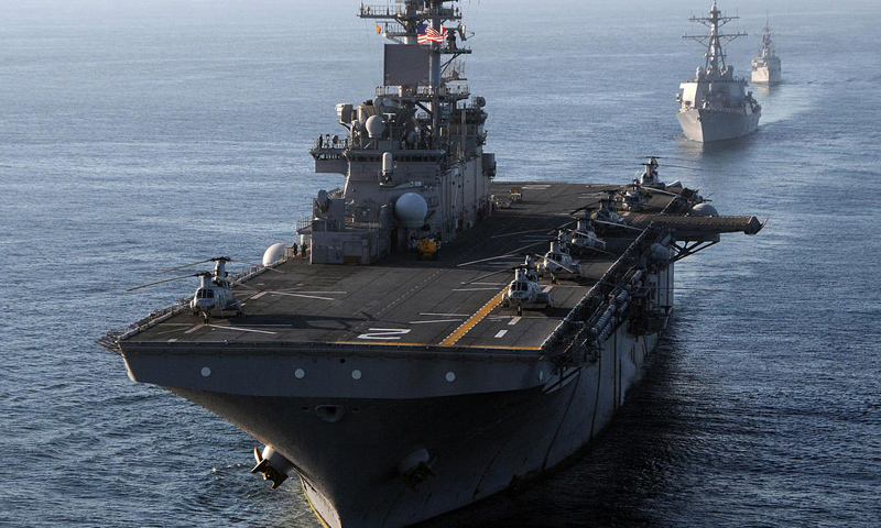 U.S. Navy ship fires warning shots near Iranian vessel: official