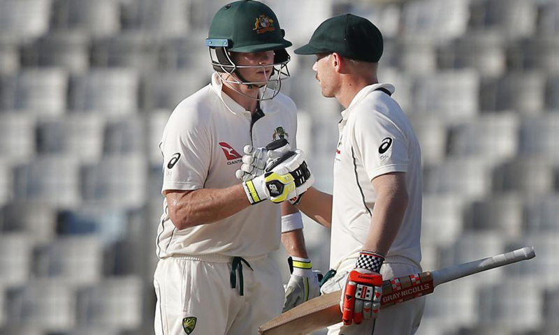 Australia 109-2 at stumps against Bangladesh