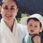 Cute as button 'Taimur' is vacationing in Switzerland with parents