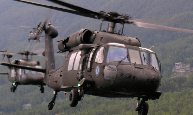 U.S. Black Hawk helicopter crashes off Yemen, one service member missing