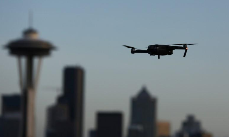 Military can destroy drones over domestic U.S. bases: Pentagon