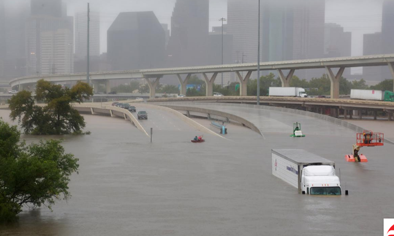 Houston crippled by catastrophic flood, mass evacuations ordered