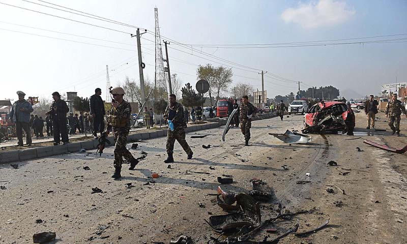 Suicide attack kills four in Jalalabad