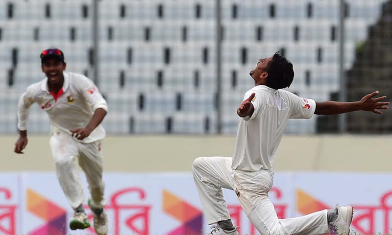 Bangladesh stun Australia with historic Test win
