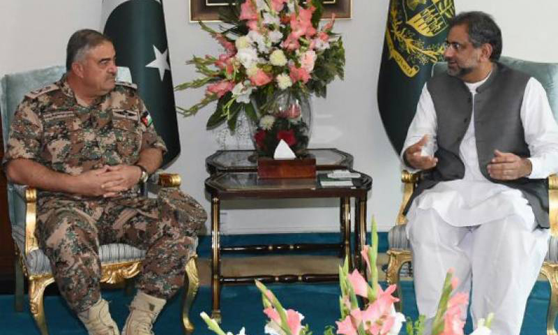 Pakistan, Jordan share views on regional & international issues: PM