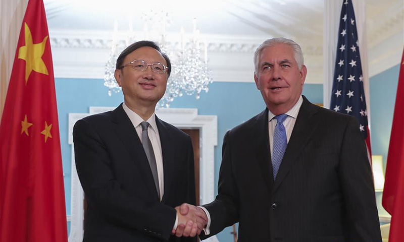 China, U.S. pledge concerted efforts to promote ties