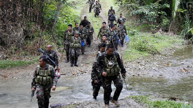 Philippine soldiers kill nine Maoist rebels in gunbattle