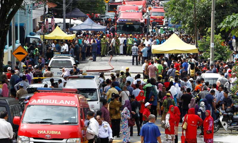 School blaze kills 23 in Malaysia