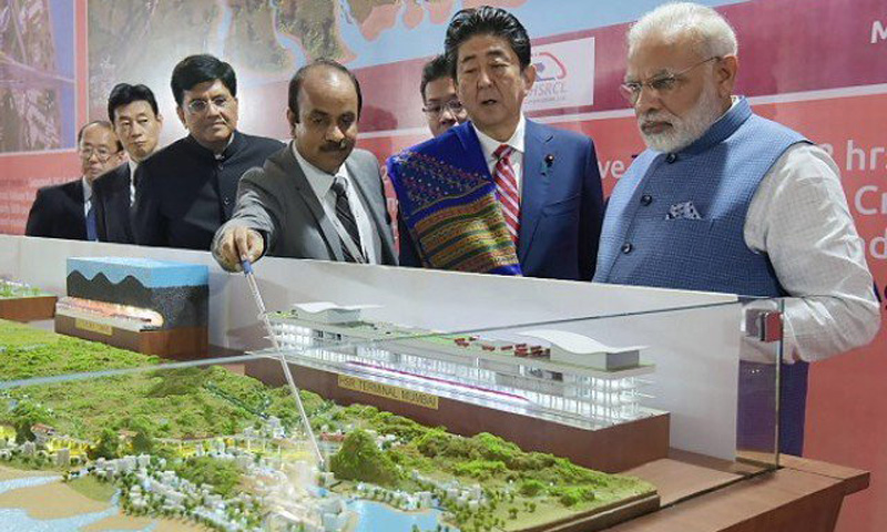 India's first bullet train project fast-tracks Japanese ties