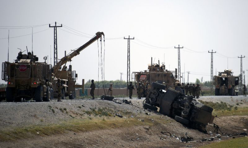 Bomber attacks foreign military convoy in Afghanistan: officials