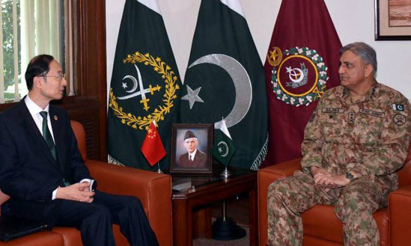 China lauds Pakistan Army's contribution to regional peace and stability