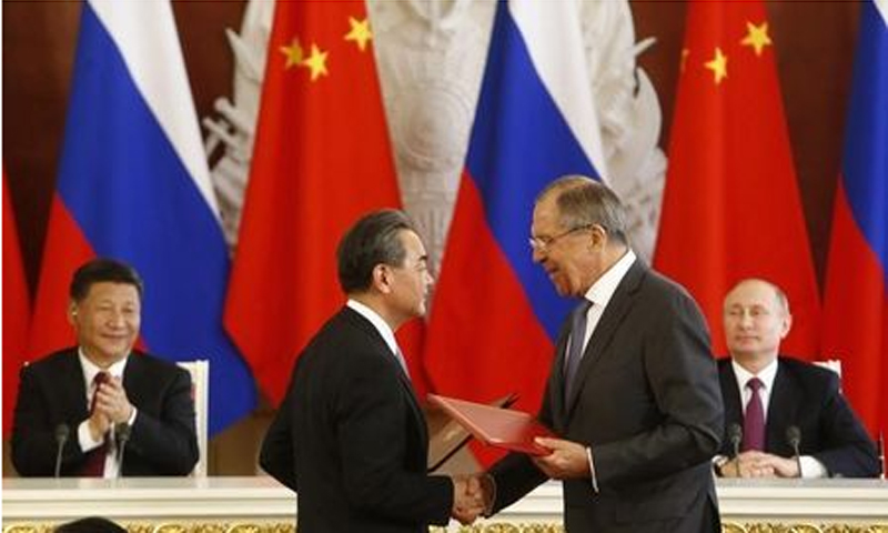 Russia, China agree North Korea, Syria crises should be resolved by diplomacy
