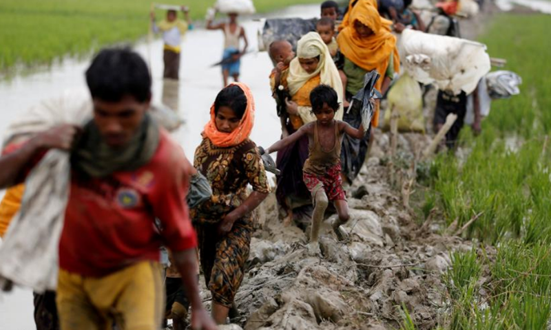 Myanmar laying landmines near Bangladesh border - government sources in Dhaka