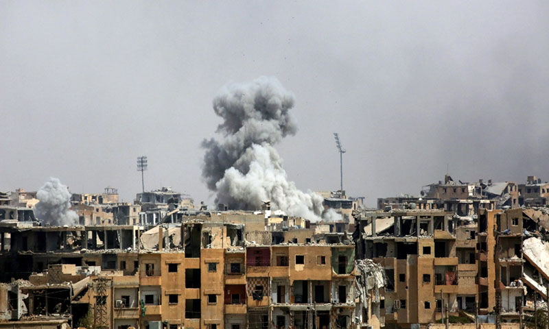 Seventy one Syria government fighters killed in IS attacks