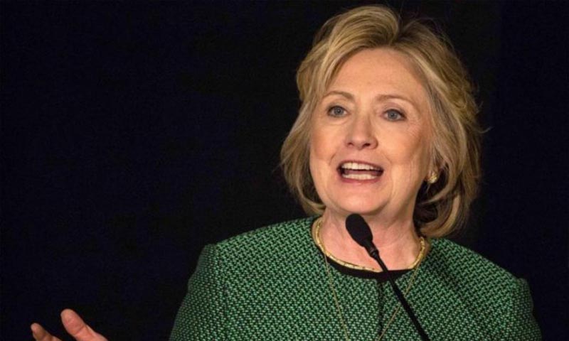 Hillary Clinton marks painful date with Twitter quip