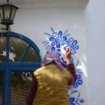 This grandma turned her village into an adorable art gallery