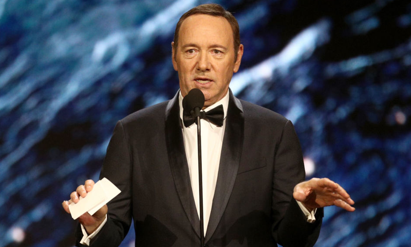 Actor Kevin Spacey declares he lives life as a gay man