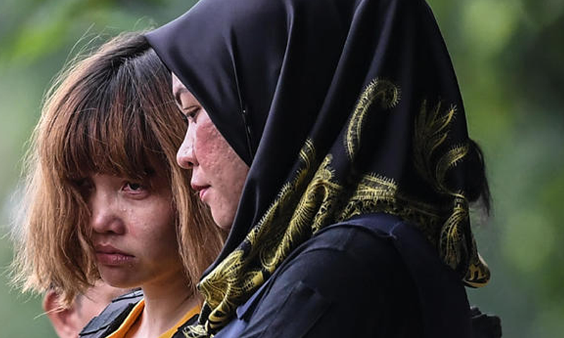 Video of fatal attack on Kim Jong Nam shown at women&acirc;&euro;&trade;s trial