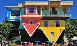 These upside down houses will blow your mind