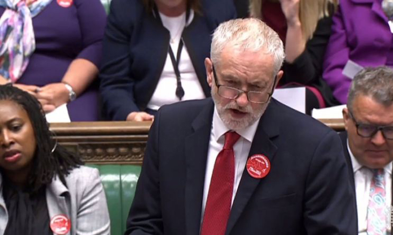 Lead or leave, UK Labour tells embattled PM