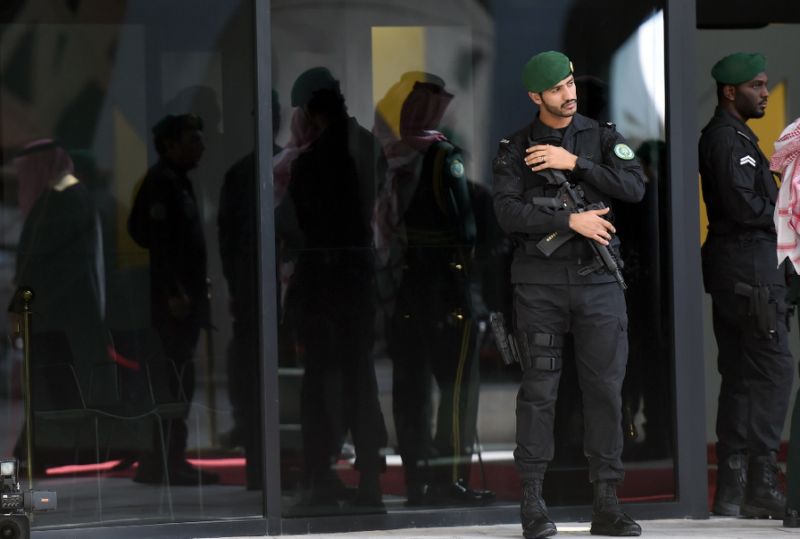 Gunman kills two guards at Saudi royal palace