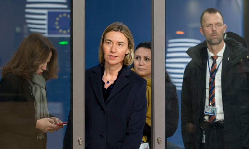 EU backs Iran deal, urges US Congress to protect it