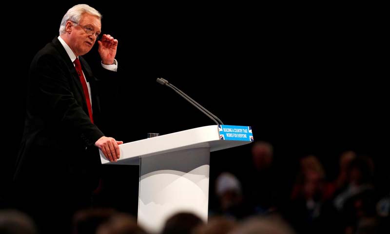 Britain is ready to walk away with no deal on Brexit, Davis says