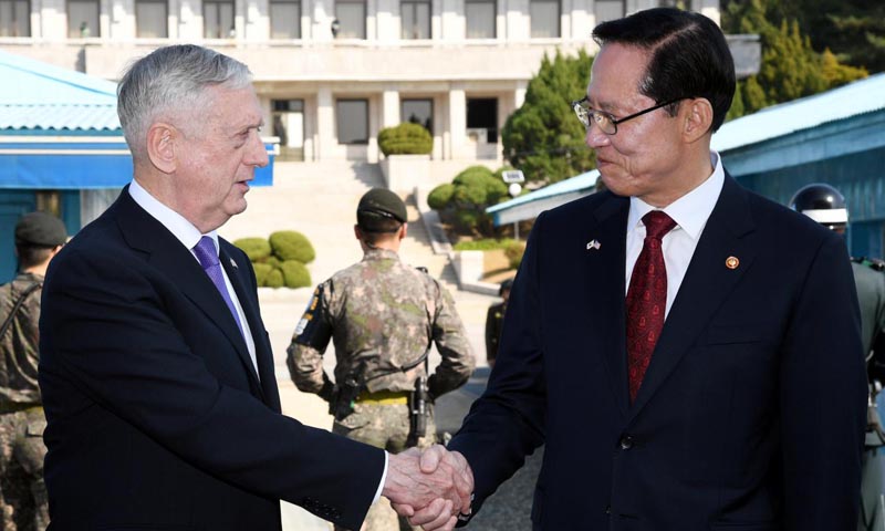 Mattis talks diplomacy on North Korea ahead of Trump's Asia tour