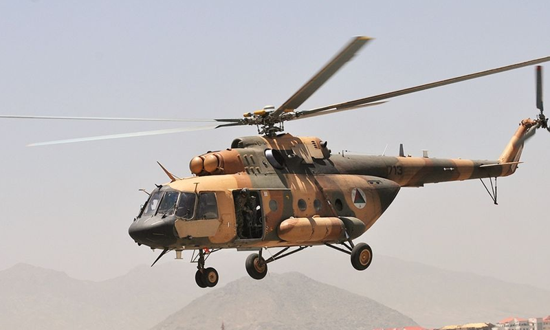 Indian military helicopter crashes near China border, seven dead
