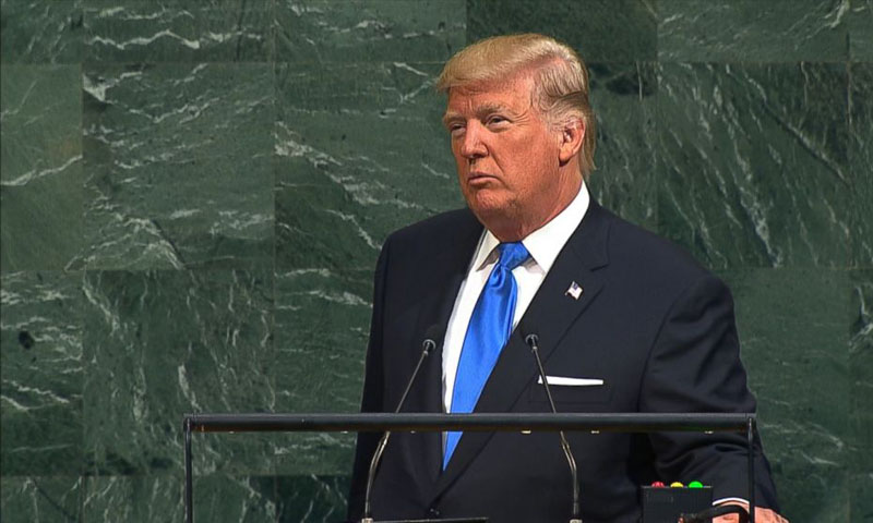Trump puts America first, but more and more alone