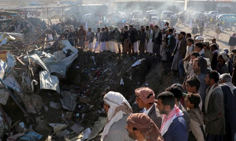 Saudi-led air strike kills 26 people in Yemen: medics