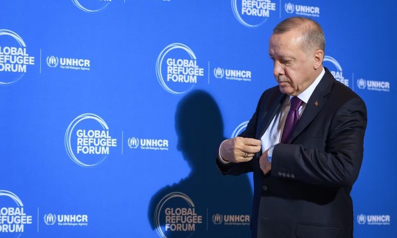 Lack of refugee aid forced Turkey into Syria operation : Erdogan