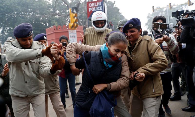 Three die in protests against new citizenship law in India