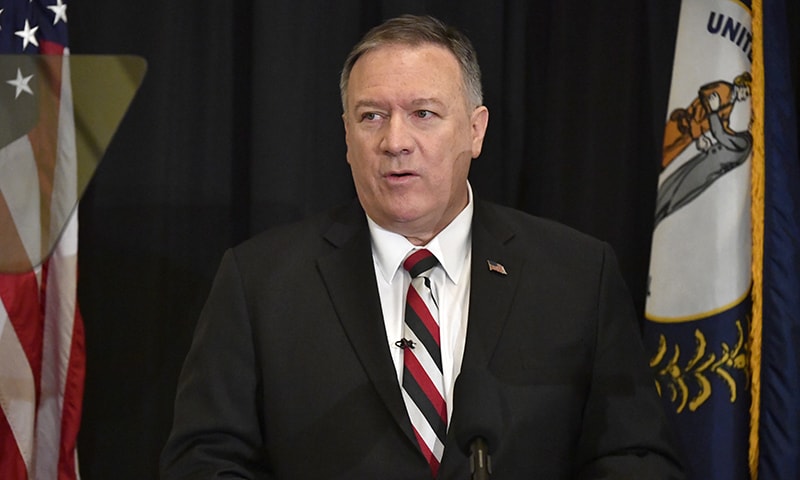Pompeo says Iran the common villain in Mideast protests