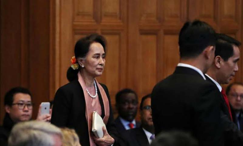 As Suu Kyi looks on, Gambia details mass rapes, killings in Myanmar