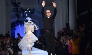 Fashion's bad boy Jean Paul Gaultier bids farewell to the catwalk