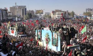 Stampede during funeral for Iranian commander kills 40: report