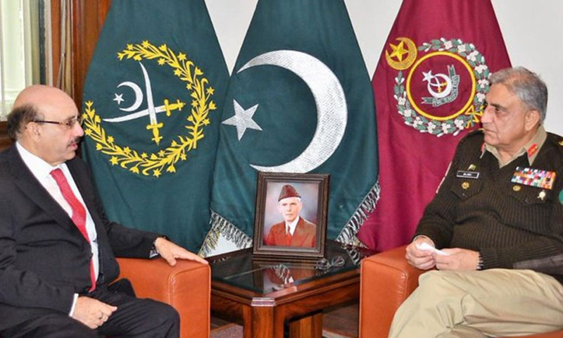 COAS reiterates Pak Army's full support to Kashmir cause
