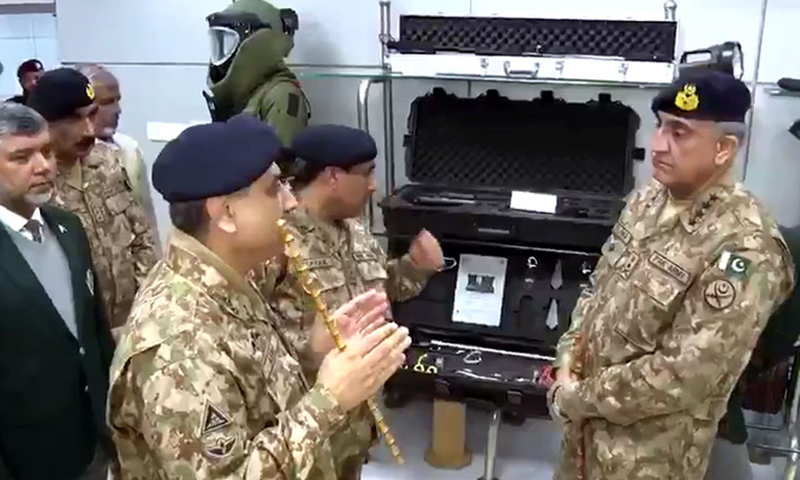 COAS inaugurates EW & GSR testing laboratories in Haripur