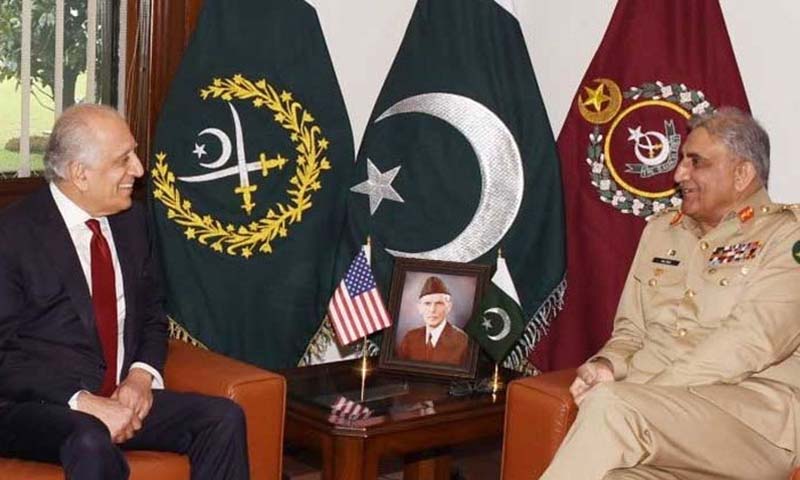 COAS, Zalmay Khalizad discuss regional peace situation