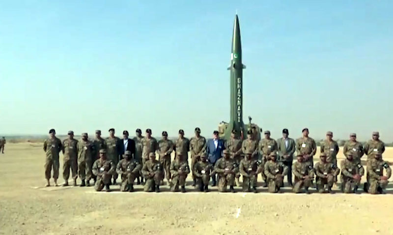 Pakistan conducts successful training launch of Ghaznavi ballistic missile