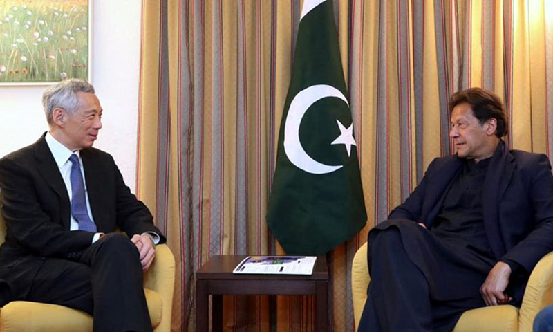 PM Imran, Singaporean counterpart agree to deepen bilateral ties
