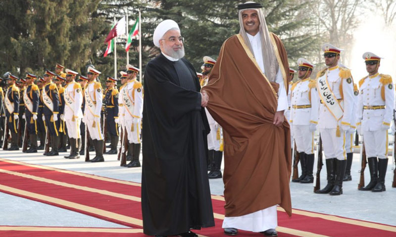 Qatar emir in Iran amid regional crisis