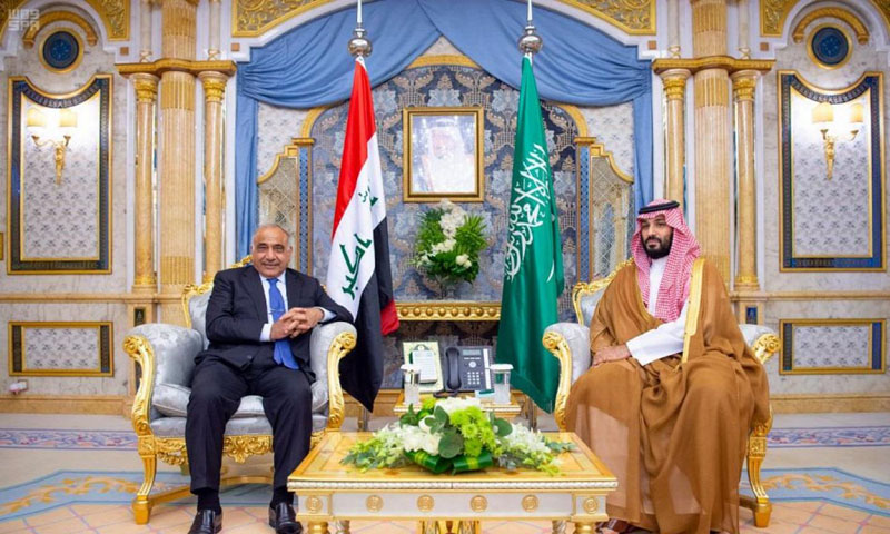 Iraqi PM and Saudi Crown Prince discuss ramifications of events in Iraq