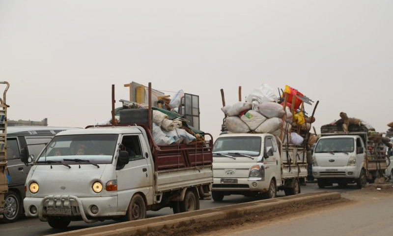U.N. says around 350,0000 Syrians have fled Russian-led assault in Idlib