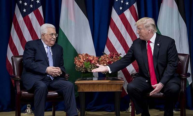 Palestinians say Abbas rejected Trump's bid to discuss peace plan