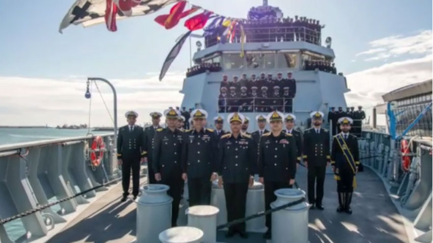State-of-the-art 2300 tons Yarmook ship inducted into Pakistan Navy