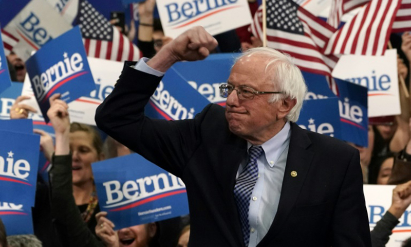 Sanders, Buttigieg emerge as frontrunners in Democratic race