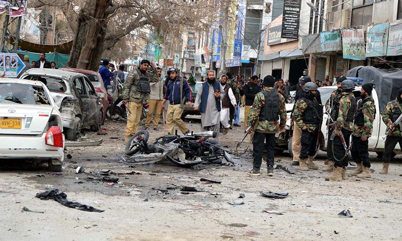 8 dead, at least 23 injured in Quetta blast