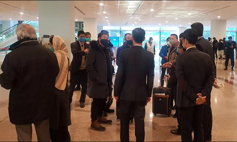 40 students among 183 Pakistanis return from China
